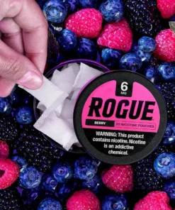 ROGUE BERRY NICOTINE POUCHES 2