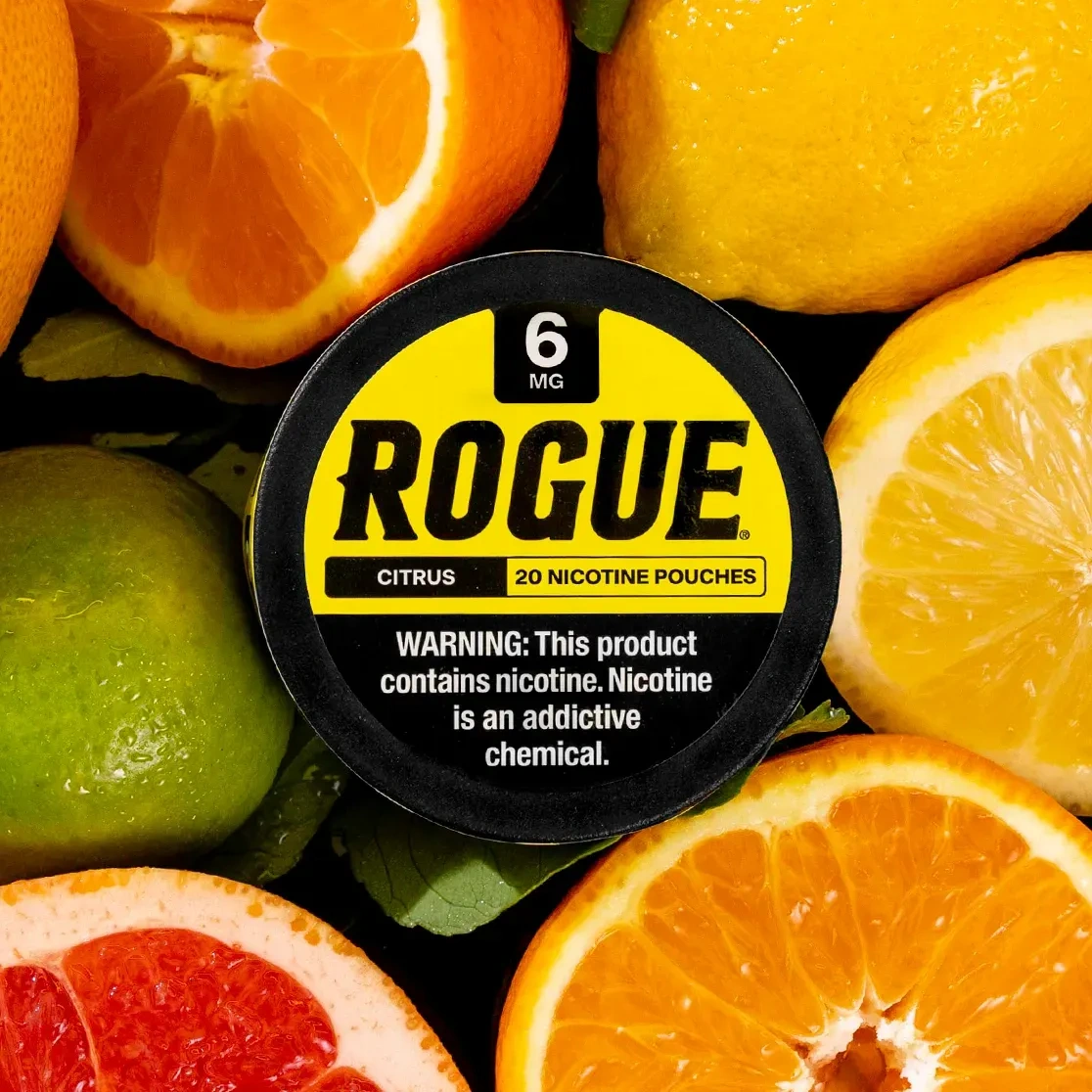 ROGUE CITRUS NICOTINE POUCHES