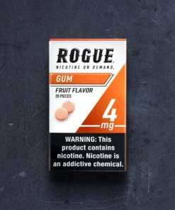 ROGUE FRUIT FLAVOR NICOTINE GUM