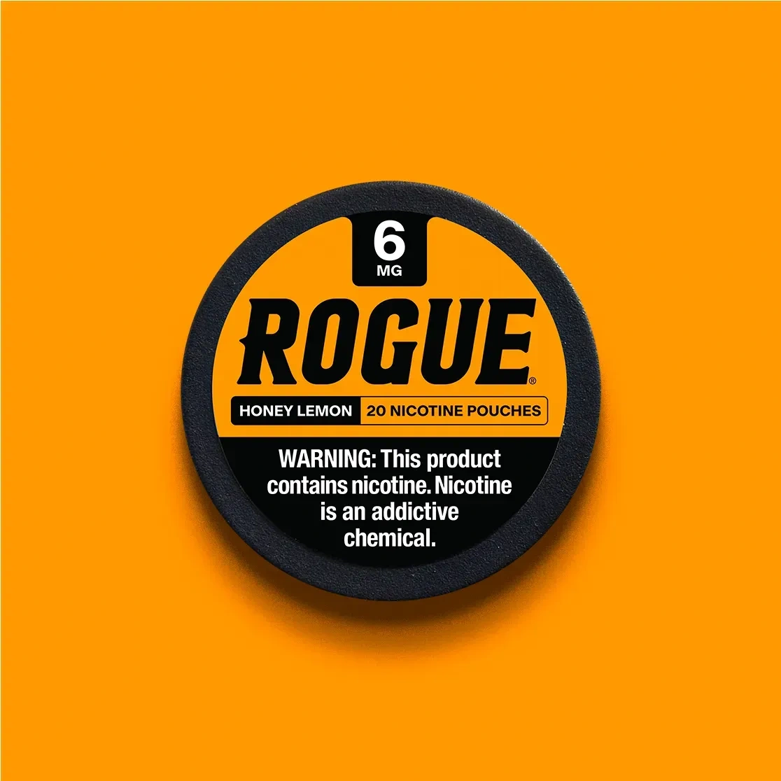 ROGUE HONEY LEMON NICOTINE POUCHES 2