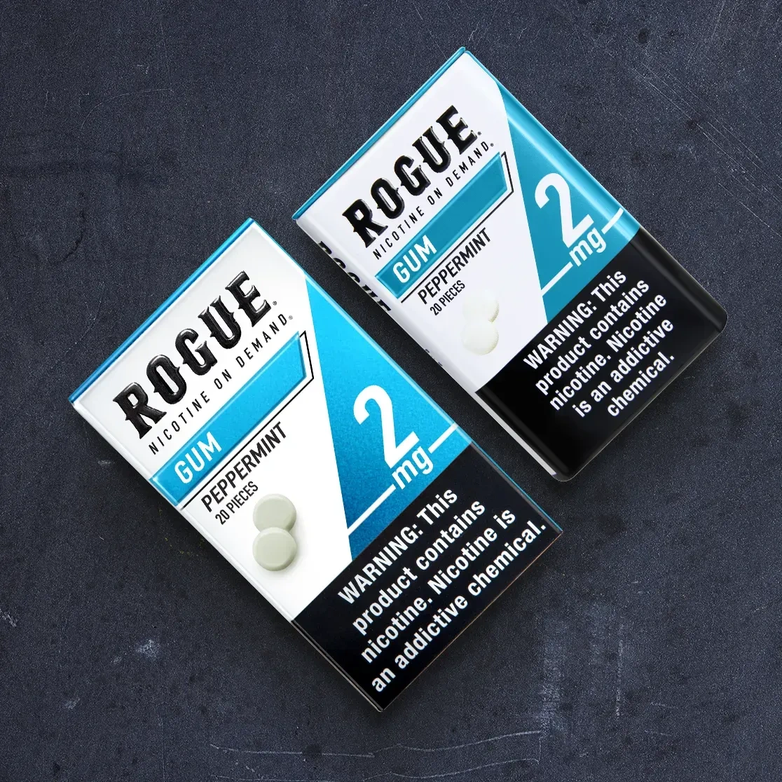 ROGUE PEPPERMINT NICOTINE GUM 2