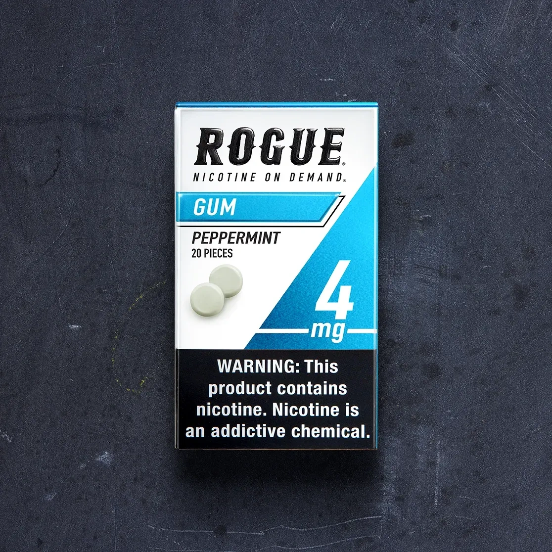ROGUE PEPPERMINT NICOTINE GUM